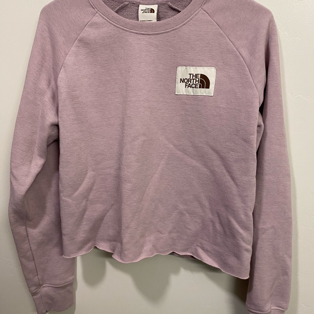 THE NORTH FACE lilac sweatshirt